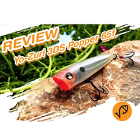 Leurre de pêche popper en plastique ABS 65mm 7g, appât artificiel flottant pour surface, corps rigide, wobbler pour achigan en lac, yeux 3D imprimés Yozuri