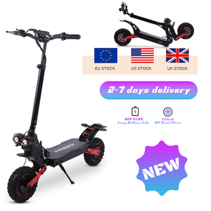 สกู๊ตเตอร์ไฟฟ้า Freeboy H6 มอเตอร์คู่ ยางใหญ่ ขับเคลื่อนออฟโรด พับได้ กันน้ำ พร้อมส่งจากคลังสินค้าในสหรัฐอเมริกาและยุโรป - Product Image 1