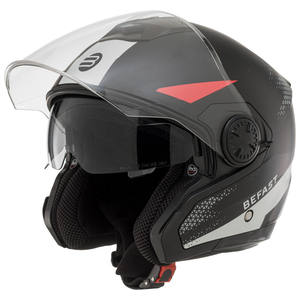 Casque Befast Volt Jet Blanc Rouge Noir M - Product Image 3