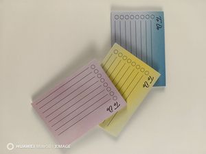 50 hojas de planificador diario de Color degradado, planificadores de presupuesto, Bloc de notas personalizado, Bloc de notas adhesivas, lista de horarios para hacer - Product Image 3