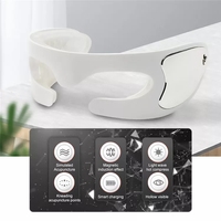 Le plus récent sac oculaire de soulagement vibrant ionique élimination des rides masseur électrique Led masque de beauté pour les yeux avec compression de chaleur