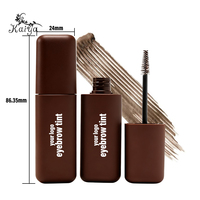 Gel à sourcils imperméable en gros, brun, séchage rapide, teinture à sourcils longue durée, fabricant de cosmétiques
