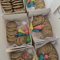 Papier Carton Conception Personnalisée Gâteau Dessert Cookie Emballage Boîte À Gâteau