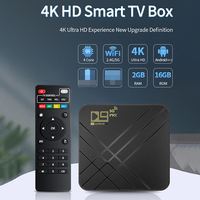 Prix d'usine D9 Pro 5G Android 10.0 Boîtier TV 4K avec processeur Quad Core WiFi double bande Garantie de 12 mois Kodi 18.1 Prise en charge DLNA