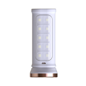 Linterna recargable Golfein Led con luz lateral para acampar, carga USB, acabado pulido - Product Image 3