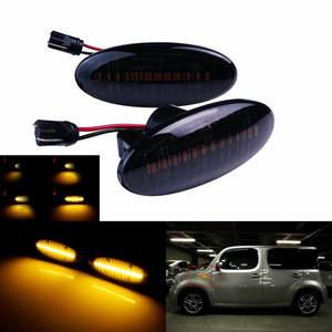 Nissan <b>CUBE</b> Qashqai KOLEOS Renault SMART LED Turn Signal 4539062601 PZ115 ABS Side <b>Light</b> For Retrofit Upgrade - Product Image 3