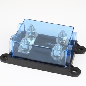 Chất lượng cao ANM-B2 max250a 58V DC xe Bolt-on 2 chiều Midi Blade cầu chì khối chủ cao phá vỡ năng lực PA66 chất liệu - Product Image 1