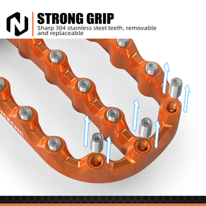 Repose-pieds agrandis NICECNC pour moto, repose-pieds plats pour <span class=keywords><strong>KTM</strong></span> <span class=keywords><strong>390</strong></span> Adventure <span class=keywords><strong>Adv</strong></span> 2020 <span class=keywords><strong>2021</strong></span> 2022 2023 2024 - Product Image 6