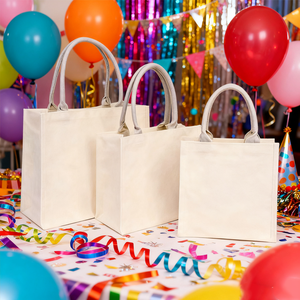 Sac fourre-tout en toile de coton épaisse et robuste de 16, 18, 20 oz, sacs en toile personnalisés avec fermeture éclair et poche intérieure - Product Image 3