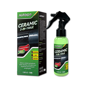 <span class=keywords><strong>AUTOGO</strong></span> Spray de cire céramique 3 en 1 100ml, revêtement hydrophobe brillant, protection rapide de la peinture automobile, spray de detailing - Product Image 6