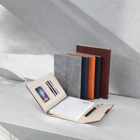 BOYI YY-00 Classeur à anneaux A5 personnalisé en cuir PU écologique, 100 pages, style imprimé, carnet de planification d'affaires à feuilles mobiles