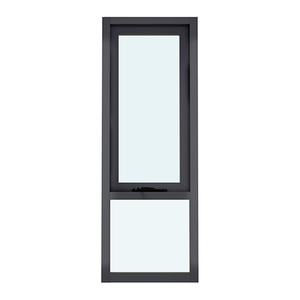 Fenêtre à auvent en alliage d'aluminium, ouverture vers l'extérieur, isolation phonique et thermique, double vitrage, design minimaliste - Product Image 1