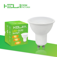 100 °   Foco LED GU10 con ángulo de haz de 6W 540lm 3000K-10000K 110-130V LI-DOB para museo, galería, comercio y hogar