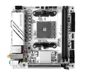 Jginyue เมนบอร์ดสำหรับเกม <span class=keywords><strong>B550I</strong></span> (ดีลจำนวนจำกัด/Mini-itx/ B550 /socket AM4/PCI-E 4.0 /nvme) - Product Image 1
