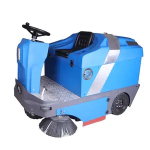 PB155 220L Limpeza Equipamento Condução Industrial Floor Sweeper Outdoor Road Sweeper