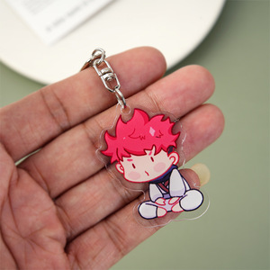 Llavero <span class=keywords><strong>de</strong></span> Personaje <span class=keywords><strong>de</strong></span> Dibujos Animados, Accesorio para Juegos, Colgante Acrílico Personalizado <span class=keywords><strong>de</strong></span> Anime Hero Academy para Mochila Escolar - Product Image 4