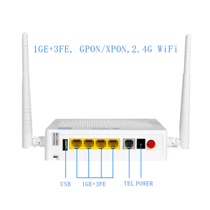 ONU USADO F663NV3a GPON XPON 1GE + 3FE + 1USB + 1TEL + WIFI FTTH Módem de fibra óptica con unidad de red óptica de firmware en inglés - Product Image 3