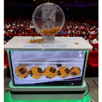 Machine de loterie électrique personnalisée, machine de loterie automatique de tennis de table, utilisée pour les tirages au sort, machine de bingo de loterie
