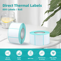 Rouleaux d'étiquettes en papier d'adresse thermique 150mm x 100mm personnalisés autocollant adhésif étanche pour envoi et expédition pour imprimante 4x6