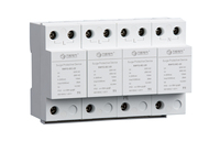 Dispositivo di Protezione da Sovratensioni AC SPD a 1-4 Poli, 200kA 255V/440V 1.5KV Tipo T2, Modello Wansong RWY2-BC