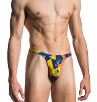 Nouvel arrivage de string imprimé par sublimation pour hommes gays sexy sous-vêtements string