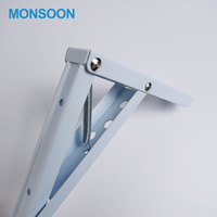 MONSOON Möbel hardware fitting metall wand montiert halterung klapp regal klammern