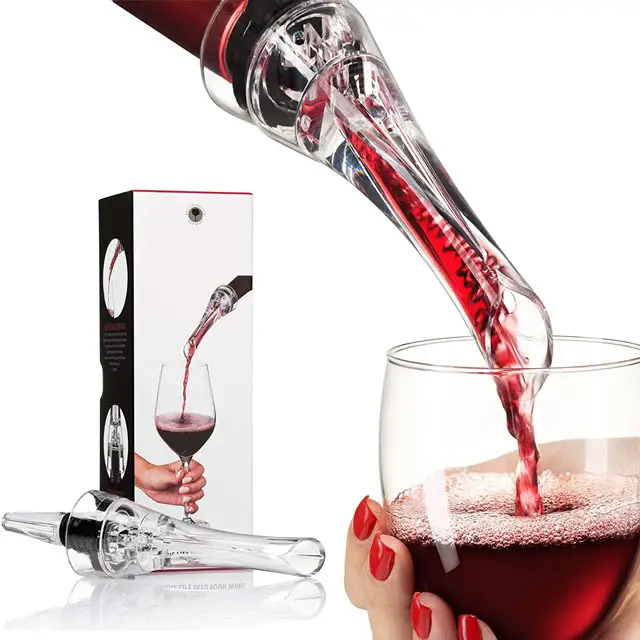 ישיר במפעל יין Aerator Pourer בקבוק אדום יין לגין זרבובית