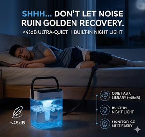 Appareil de cryothérapie portable pour une utilisation après l'entraînement, pour soulager la douleur, réduire l'enflure et favoriser la récupération. - Product Image 1