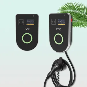 TTCHARGER bilanciamento del carico dinamico tipo 2 caricatore ev evse wallbox veicolo elettrico Wallbox 22KW stazioni di ricarica EV a parete