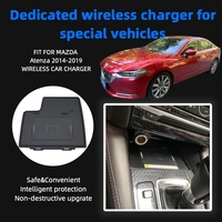 Chargeur sans fil rapide Accessoires de voiture pour Atenza 2014-2019 Chargeur de batterie Chargeur de téléphone QI