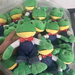 Nouvelles peluches grenouilles pour couples, adorables grenouilles en peluche M. <span class=keywords><strong>Grenouille</strong></span> avec longues jambes - Peluches grenouilles virales sur Internet, en stock dès maintenant - Product Image 1