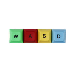 <span class=keywords><strong>DSA</strong></span> Profil Wasd Touches Directionnelles Cap Esc Pbt Sublimation Thermique <span class=keywords><strong>Keycaps</strong></span> pour Claviers Mécaniques Rouge Jaune Bleu Vert Keycap - Product Image 4