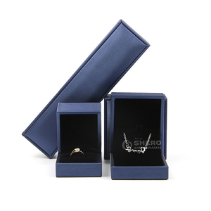 Custom Logo Pu Jewelry Gift Box for High End Diamond Jewelry Store Portable Storage Solution - Product Image 6