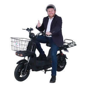 Scooter électrique Y2-FD City 1000W à grande vitesse, tout-terrain, longue portée, vélo <span class=keywords><strong>cargo</strong></span> pour adultes, livraison de nourriture, vélo électrique - Product Image 6