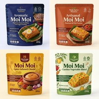 Sachet d'emballage alimentaire personnalisé imprimé pour fermeture éclair, sachet refermable pour cuisson, qualité alimentaire, pour pudding, mochi, sachet rétractable PET/NY/PE