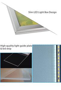 Cadre d'<span class=keywords><strong>affiche</strong></span> LED mural de cinéma 27x40 2026, cadre en aluminium mince éclairé, boîtes lumineuses publicitaires - Product Image 6