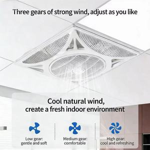 <span class=keywords><strong>Ventilador</strong></span> de <span class=keywords><strong>Techo</strong></span> Eléctrico de Plástico con Motor AC y Control Remoto, Purificador de Aire para Uso Doméstico, Hotelero y Comercial - Product Image 6