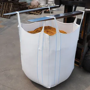 90x90x120cm Fabricante a granel FIBC PP Jumbo Sacos grandes de 1 tonelada 1000kg Fabricantes de recipientes a granel flexíveis