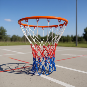 Tablero de Baloncesto Tricolor de 48CM con Red, Versión Estándar, Equipamiento para Cancha - Product Image 2