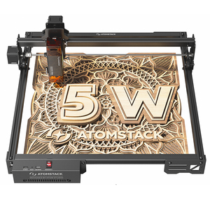 <span class=keywords><strong>Atomstack</strong></span> <span class=keywords><strong>A5</strong></span> PRO V2, máquina de grabado láser de 5W mejorada con tecnología de compresión puntual Gen2, grabador láser para madera y Metal - Product Image 1
