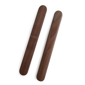 Caja de palillos portátil de madera de nogal negro al por mayor, caja de palillos para estudiantes, juego de cubiertos de viaje, tapa extraíble de madera - Product Image 5