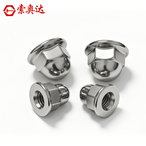 Tuerca de Brida Extendida de Acero Inoxidable 304, Tapa Decorativa para Perno M4-M8 - Product Image 3