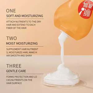 <span class=keywords><strong>Mascarilla</strong></span> Capilar Reparadora, Suavizante y Nutritiva <span class=keywords><strong>de</strong></span> <span class=keywords><strong>Leche</strong></span> <span class=keywords><strong>de</strong></span> <span class=keywords><strong>Cabra</strong></span>, Miel y Melocotón Orgánico, Marca Privada OEM EXGYAN, <span class=keywords><strong>para</strong></span> un <span class=keywords><strong>Cabello</strong></span> Sedoso y Hermoso - Product Image 5