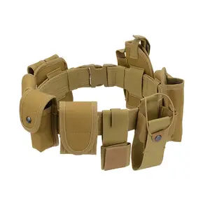 Ceinture tactique de plein air, joint de taille, entraînement au combat, équipement de 10 pièces, ceinture de sécurité multifonction