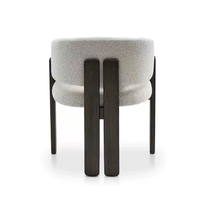 Chaises de salle à manger modernes en bois massif avec revêtement en bois, empilables et durables, meubles pour la maison, pour salles à manger