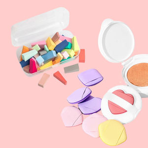 Konjac carbón konjac esponja depuradores de <span class=keywords><strong>cara</strong></span> baño maquillaje de <span class=keywords><strong>cara</strong></span> esponja <span class=keywords><strong>ovalada</strong></span> súper suave maravilla licuadora - Product Image 5