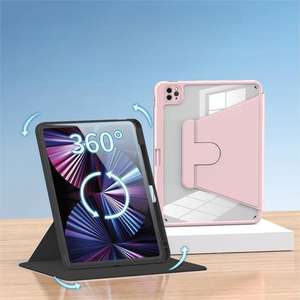 Étui pour tablette iPad 10e génération, Air 4/5, acrylique 360 °   Étui de tablette rotatif à coque rigide de 10,9 pouces, résistant aux chocs - Product Image 1