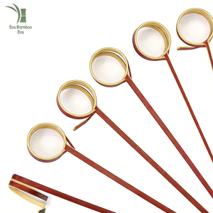 Piques à cocktail en bambou écologique haute résistance, certifiées FDA, pour bars, traiteurs, boulangeries et usages multiples, vente en gros - Product Image 1