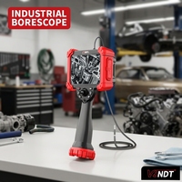 360 °   Endoscope industriel articulé 3,9 mm Full HD 1080P 2 m IP67 pour la maintenance et l'inspection des moteurs automobiles, certifié CE