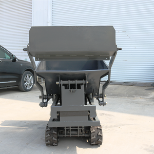 Mini-dumper sur chenilles électrique <span class=keywords><strong>compact</strong></span> ANTS à chargement automatique, capacité 500 kg - Product Image 2